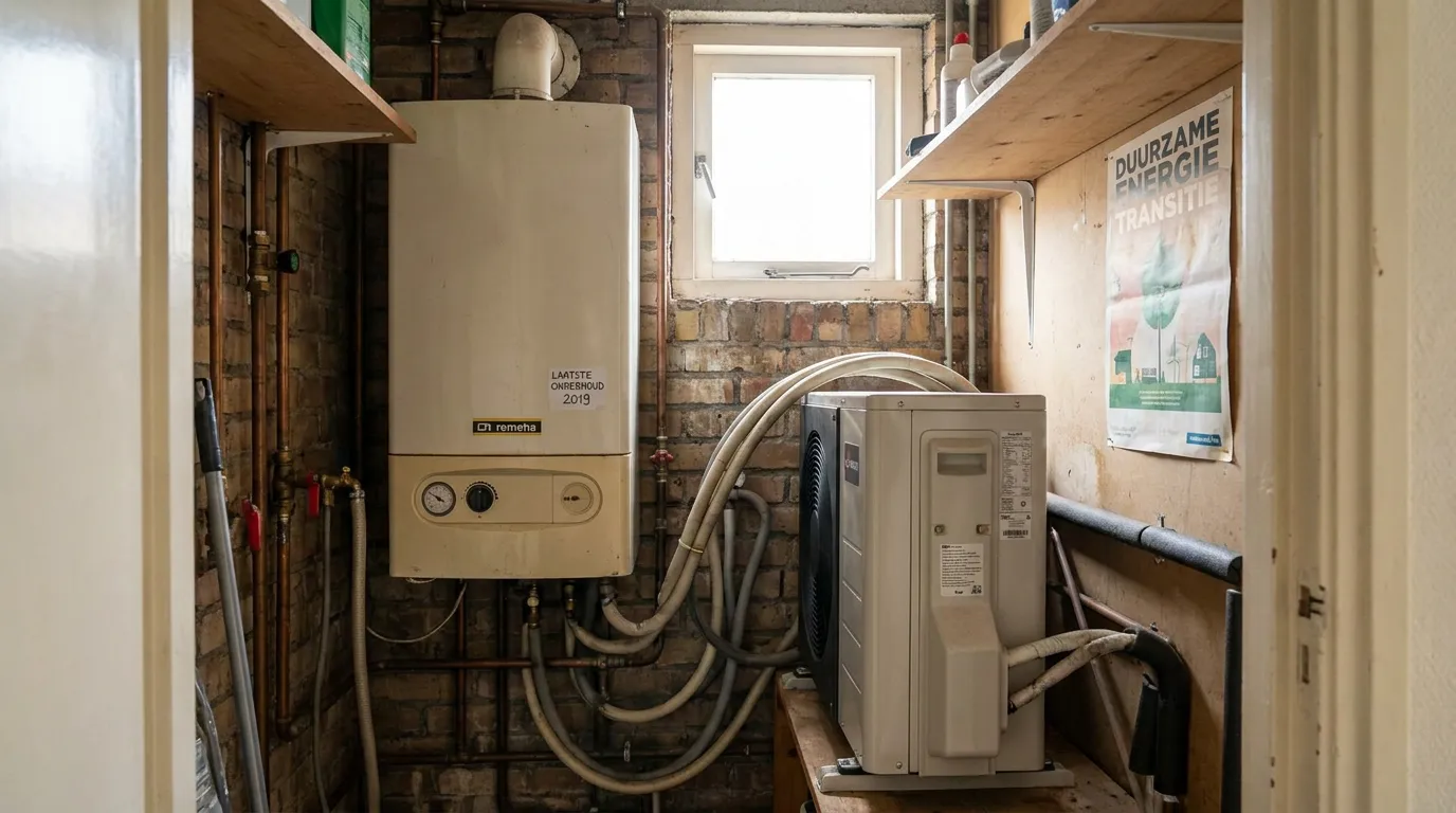 Bestaande CV-ketel werkt samen met nieuwe hybride warmtepomp Bestaande CV-ketel werkt samen met nieuwe hybride warmtepomp