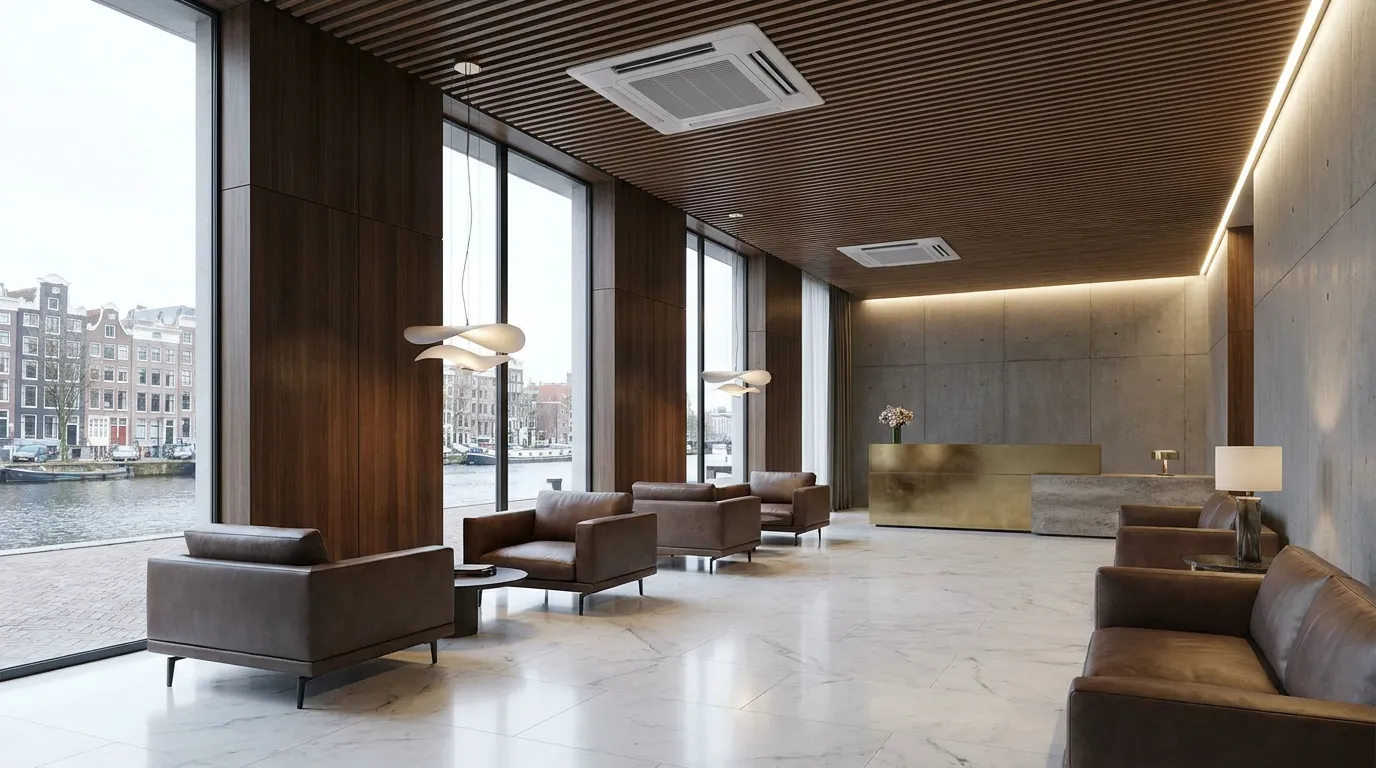Klimaatoplossing voor luxe Nederlands hotel of restaurant Klimaatoplossing voor luxe Nederlands hotel of restaurant